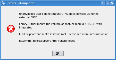 errore mount hd da user